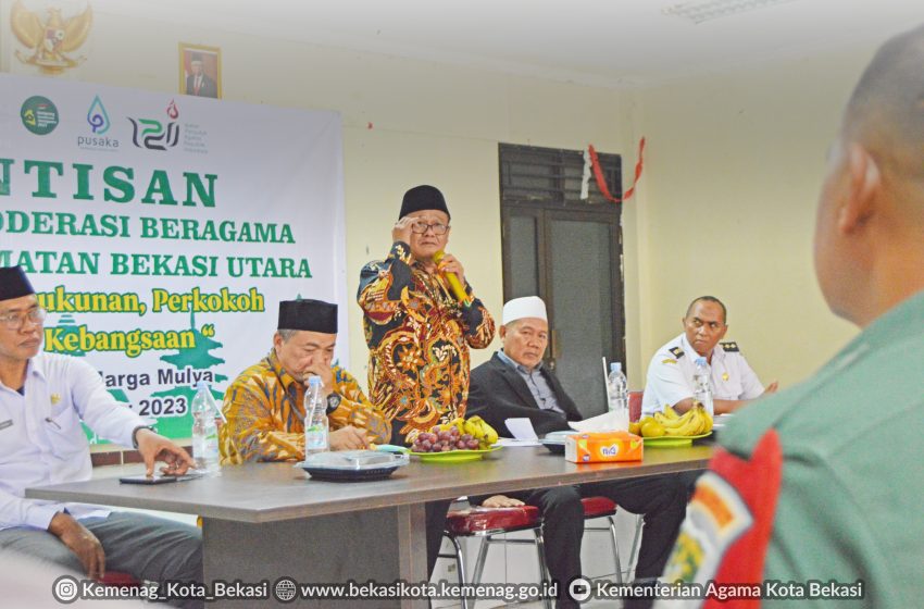  Rintisan Kampung Moderasi Beragama Bekasi Utara