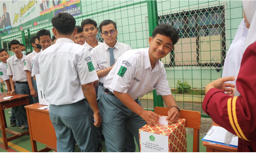  Pemilihan Ketua OSIS MAN 2 Kota Bekasi Tahun 2022/2023